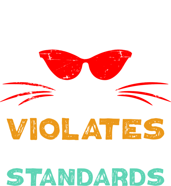 Violates Community Standards with Funny Cat Humor Warning