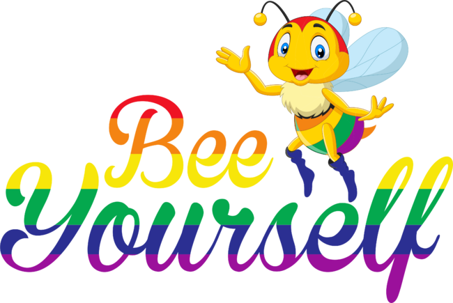 Bee Yourself LGBT | Inspiring Positive Pride by AmusingDesignCo