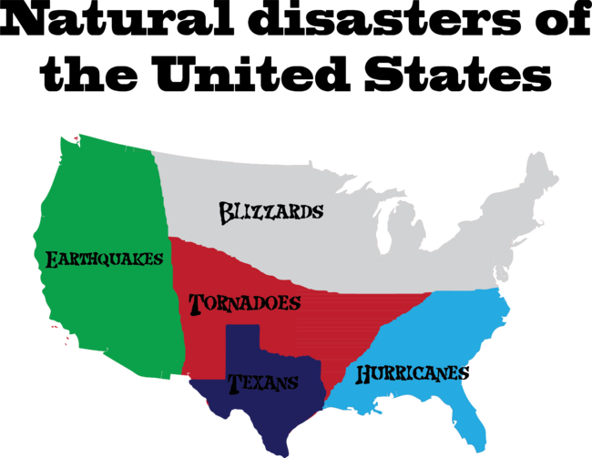 Natural Disasters of the United States - Texans