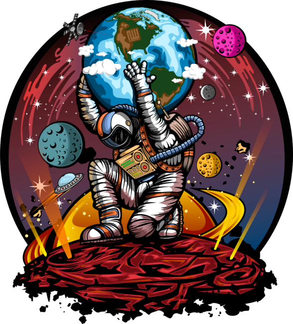 Atlas Space Man by Adamzworld