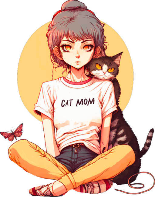 Cat Mom by Ajolan
