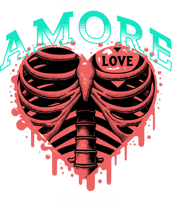 Anatomical Amore Love in Bones by indivisibility