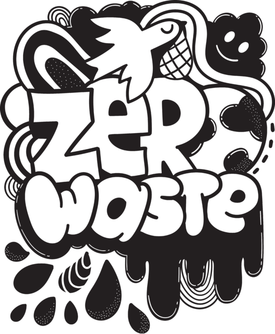 zero waste doodles