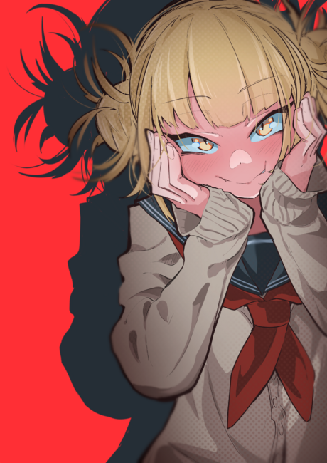 Anime Cute &amp; Psychopath Toga Himiko T-shirt and Accessories