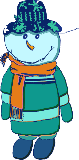 Snowman by ursuviorel
