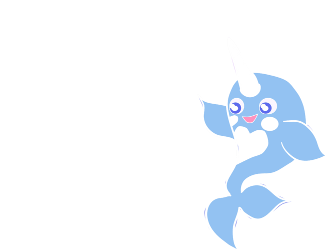 Unicorn of the sea narwhal humor