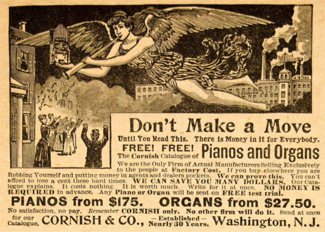 Cornish Pianos and Organs