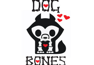 Even dead dogs like bones! Jae looks so cute holding a bone in his mouth.