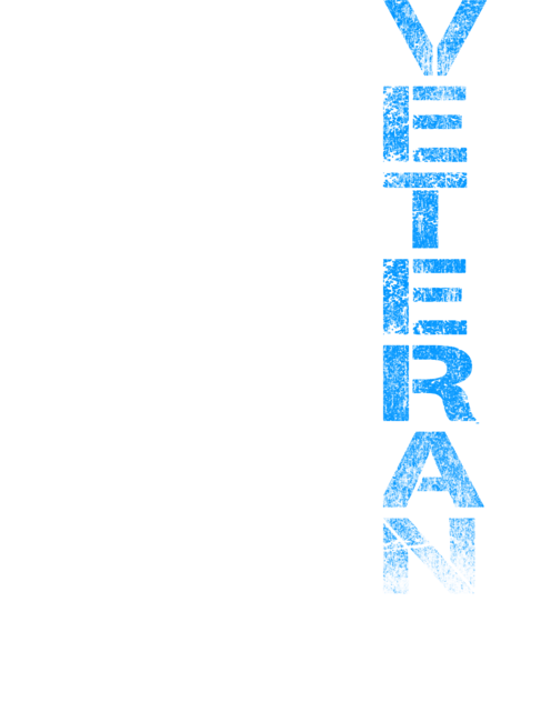american veteran blue line flag