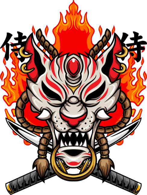 Kitsune Mask 5
