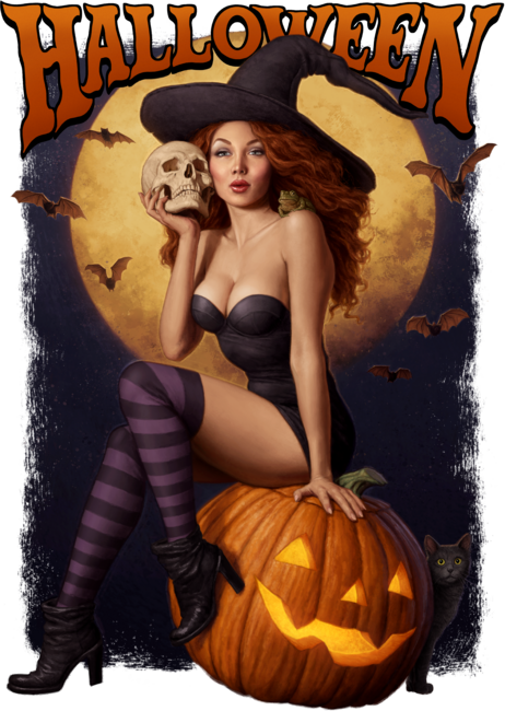 Pin-up Witch