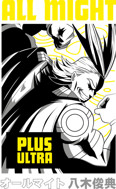 all might yellow
