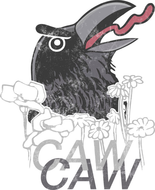Crow Goes Caw Caw by haitharrr