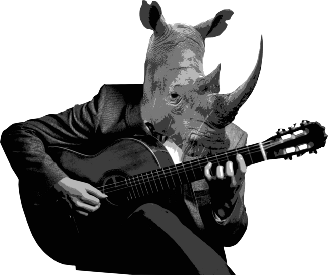 Classical Rhino by samchilla
