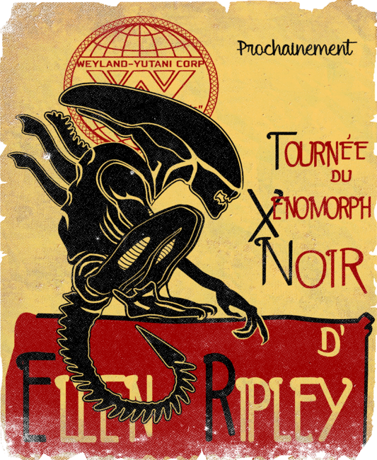 Tourne du Xenomorph Noir by LgndryPhoenix