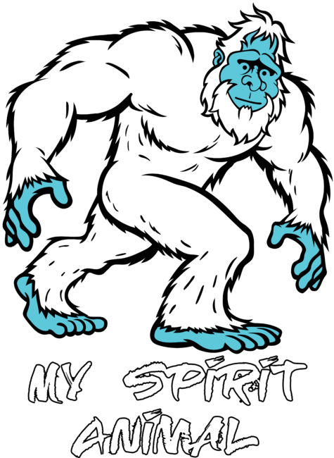 Yeti is my Spirit Animal by DesignsbyDarrin