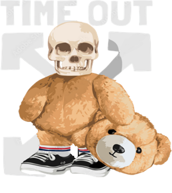 Time out take a break bear