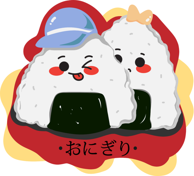 Two of onigiri