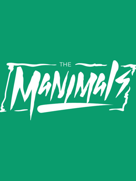 Manimals Logo - White