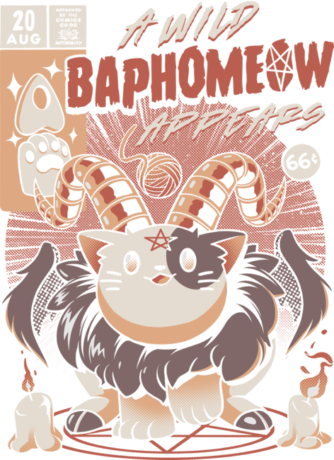 Baphomeow by ilustrata