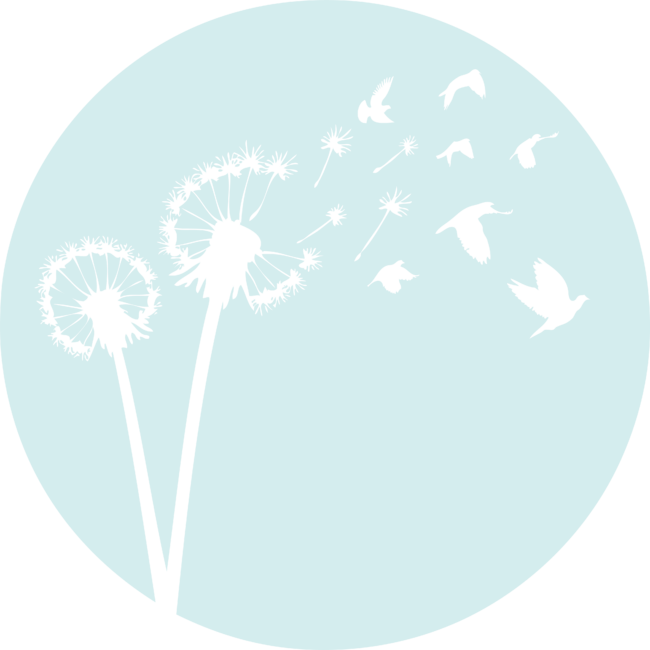 Dandelion Bird Flight