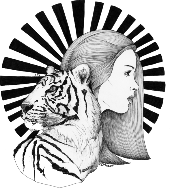 Spirit Animal: The Tiger by ECMazur