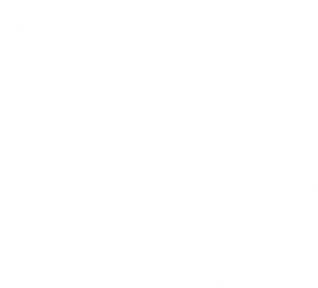 Realistic Jellyfish - White Lineart on Black