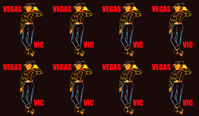 Vegas Vick pop art