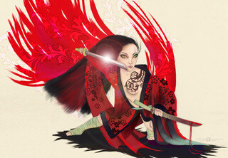Sakura Samurai by Lyra