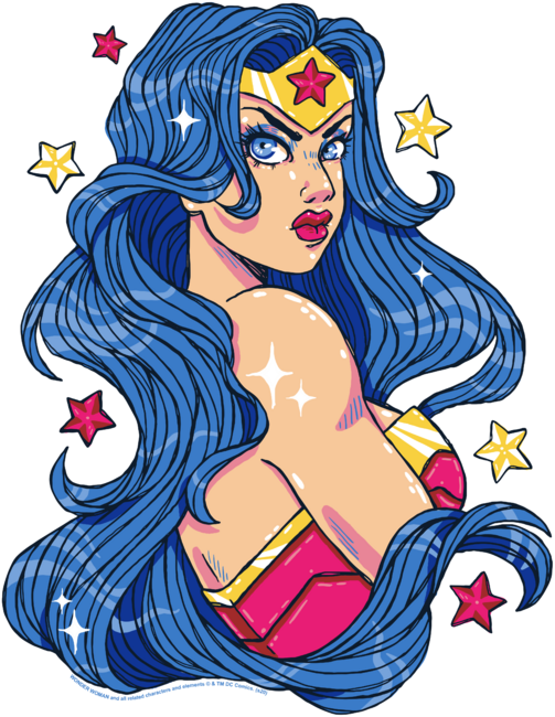 Wonder Woman Illustration for DCComics