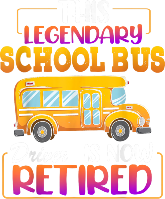 This Legendary School Bus Driver Is Now Retired by KenDS