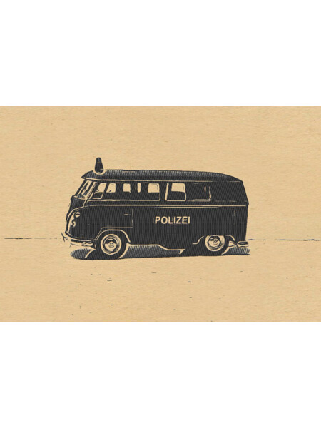 Polizei German Police Van