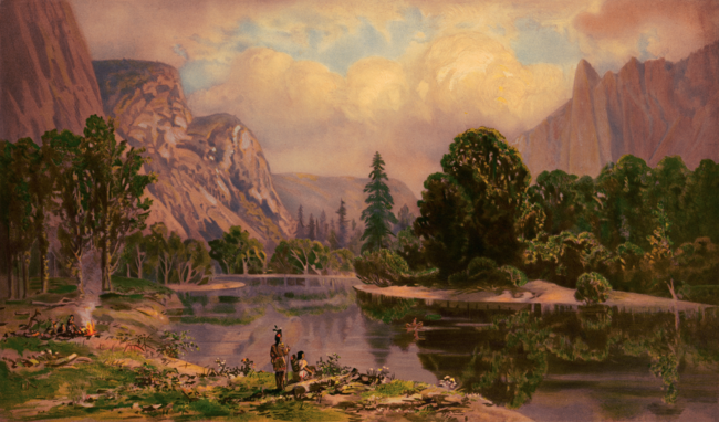 Yosemite Valley, circa 1873