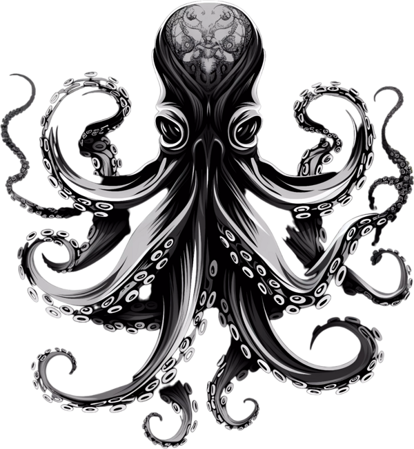 Octopus Creature by Fractals