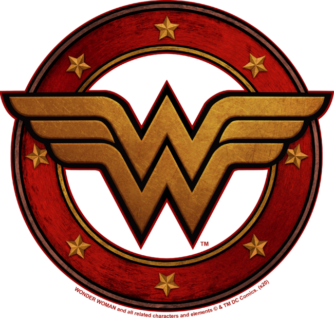 Wonder Woman Metal Logo for DCComics