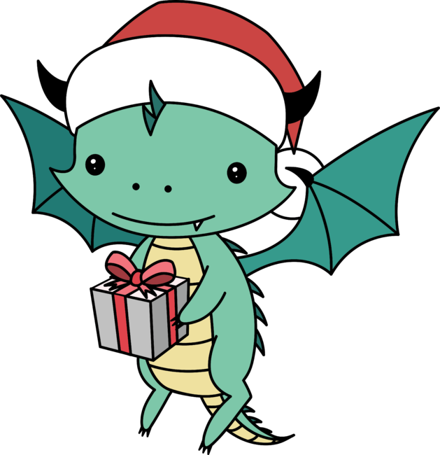 Christmas dragon