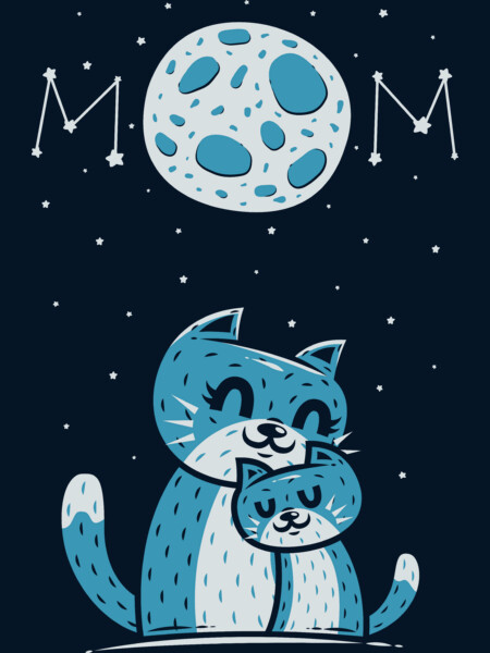 The Moon and The Mom Cat