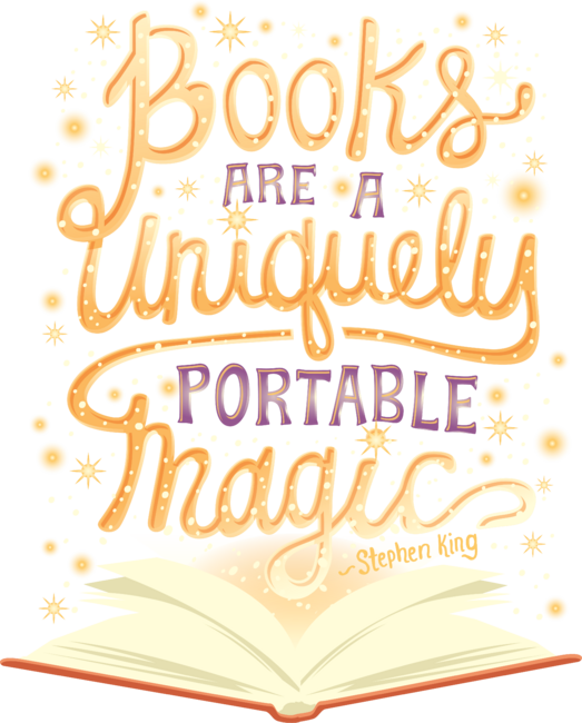 Books are magic by Risarodil17