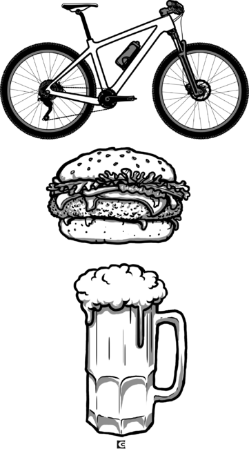 Bike, Burger &amp; Beer HT by CALMA