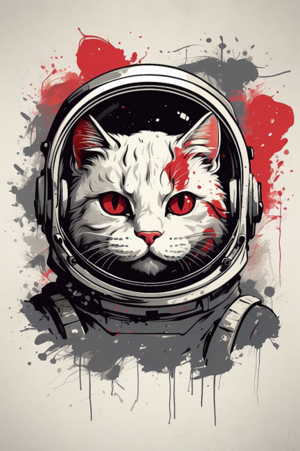 Astronaut Cat