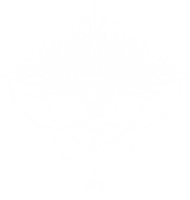 Lotus Flower Shirt with Om Symbol and Moon Yoga Meditation