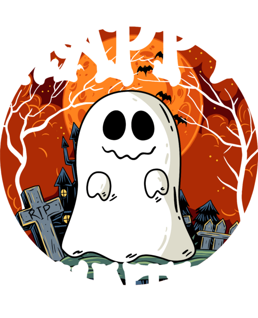 Сute Ghost - Happy Haunting! by Palmshark