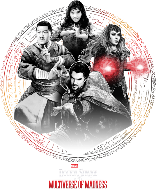 Dr. Strange Grouped Heroes  by Marvel