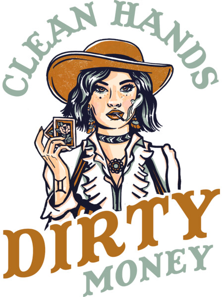 Clean Hands, Dirty Money: Western Poker Cowgirl by TheWhiskeyGinger