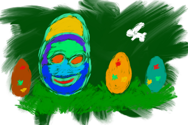 abstract easter egg by Sukipeki75