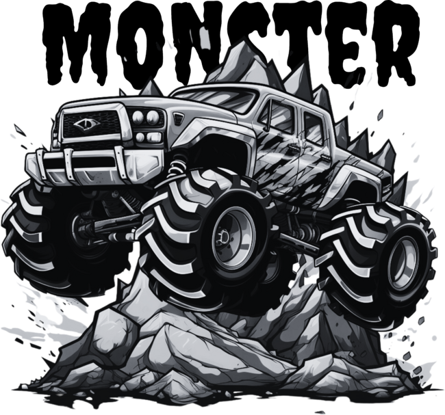 Monster Truck by Esthereradesigns
