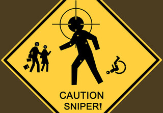 Sniper Sign by Pixelholic