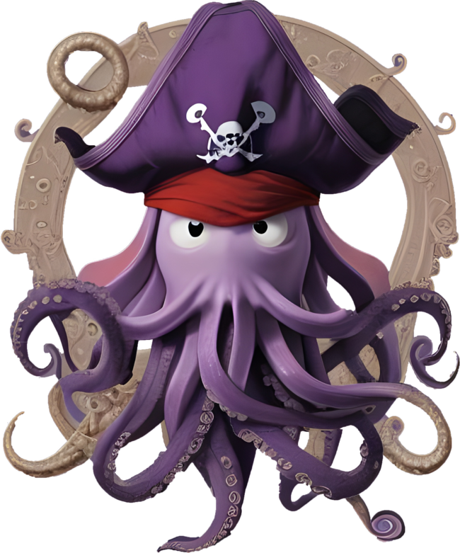 Captain Octopus by ManuLuce