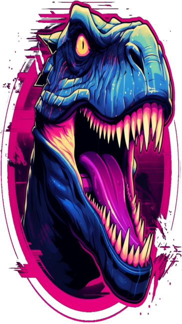 Synthwave Dino