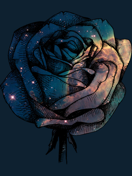 Cosmic Flowers - Rose